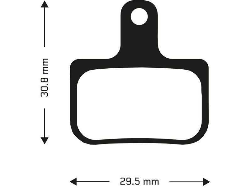 Aztec Organic disc brake pads for Sram DB1 and DB3 callipers click to zoom image