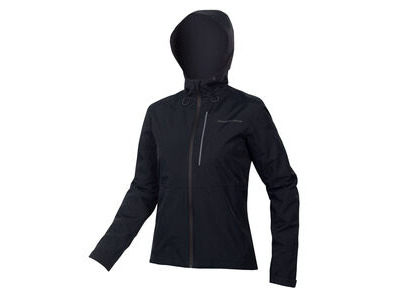 Endura Womens Hummvee Waterproof Hooded Jacket Black