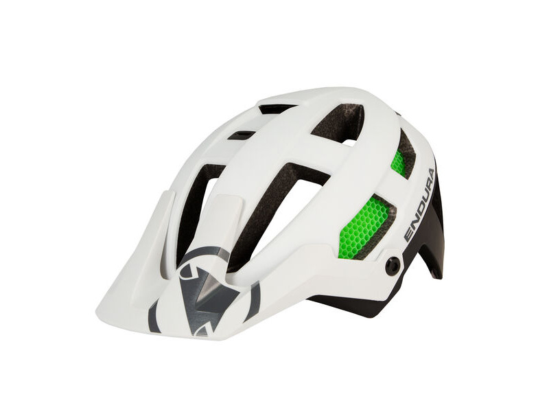 Endura SingleTrack Helmet White click to zoom image