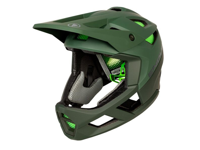 Endura MT500 Full Face Helmet ForestGreen click to zoom image