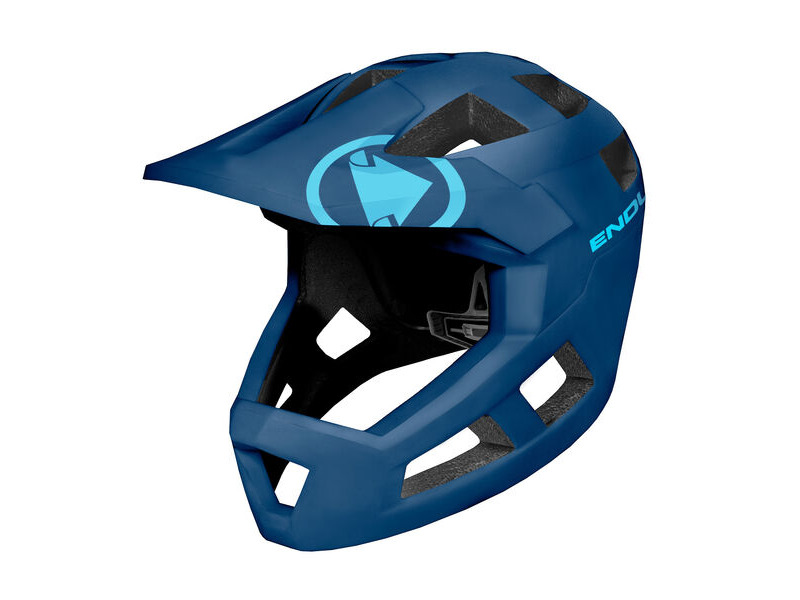 Endura SingleTrack Full Face Helmet Blueberry click to zoom image