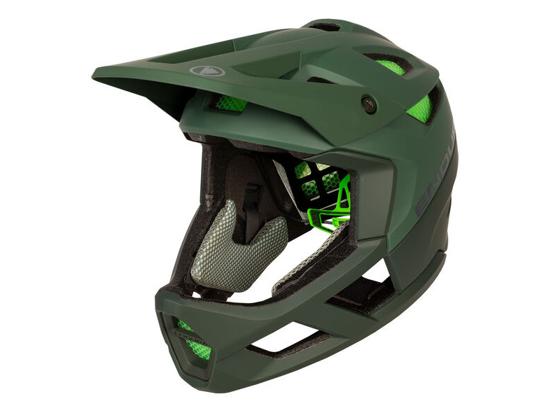 Endura MT500 Full Face MIPS® Helmet ForestGreen click to zoom image