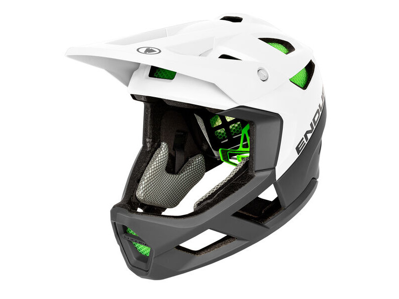 Endura MT500 Full Face MIPS® Helmet White click to zoom image