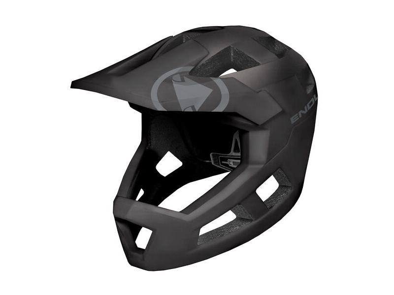 Endura SingleTrack Full Face Helmet Black click to zoom image
