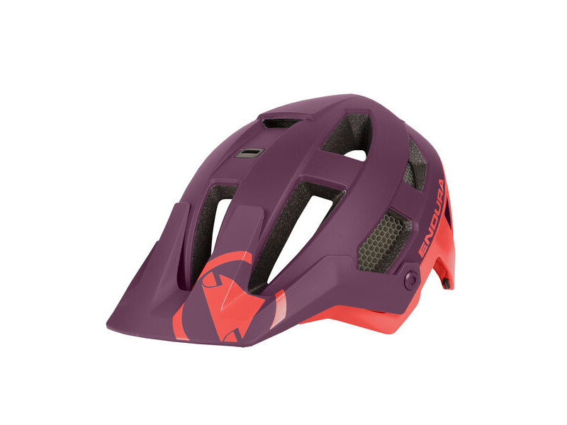 Endura SingleTrack Helmet Pomegranate click to zoom image