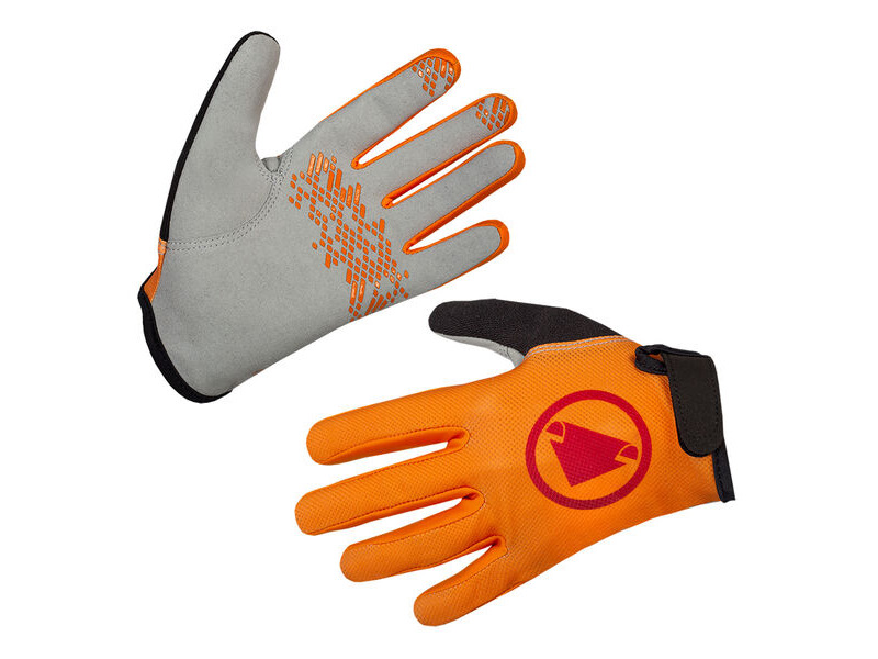 Endura Kids Hummvee Glove Tangerine click to zoom image