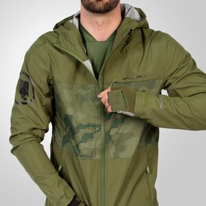 Endura SingleTrack Jacket II Olive Green click to zoom image