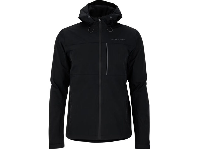 Endura Hummvee Waterproof Hooded Jacket Black click to zoom image