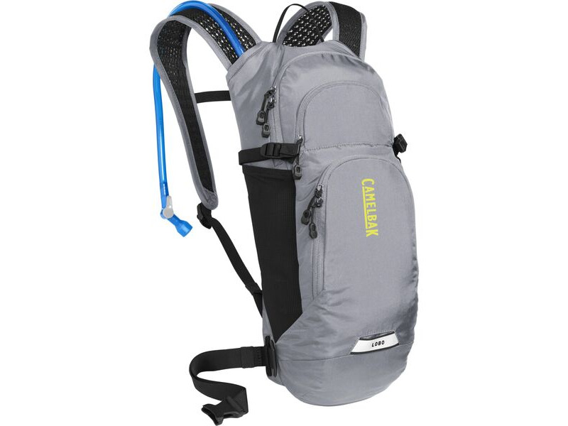 CamelBak Lobo Hydration Pack 9l With 2l Reservoir 2023: Gunmetal/Lime 9l click to zoom image
