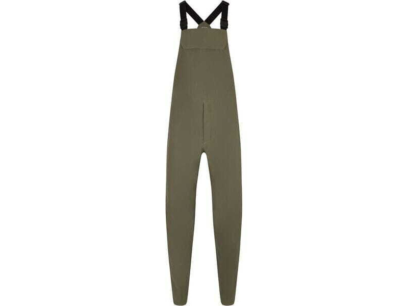 Madison DTE 3-Layer Waterproof Bib Trousers, Regular leg, midnight green click to zoom image