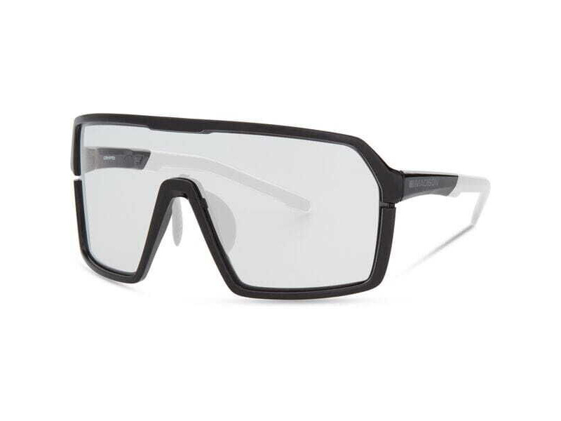 Madison Crypto Glasses - gloss black / clear click to zoom image