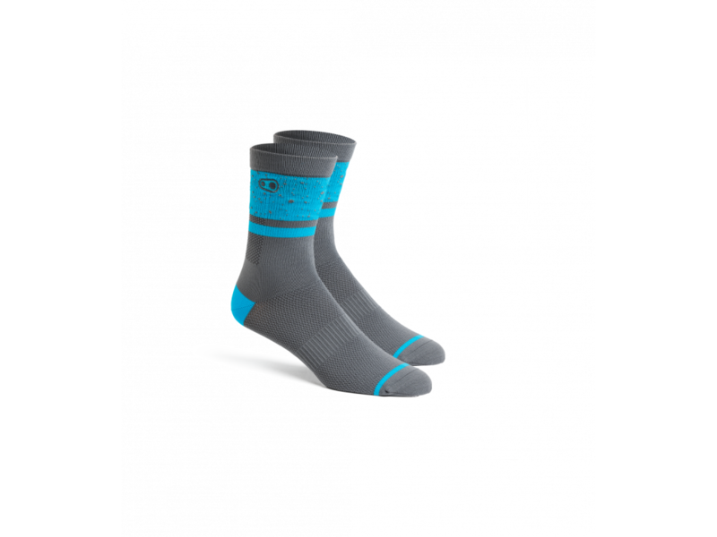 Crankbrothers Icon Socks Black/Blue click to zoom image