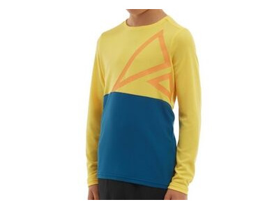 Altura Kids Spark Long Sleeve Trail Jersey Yellow/Blue