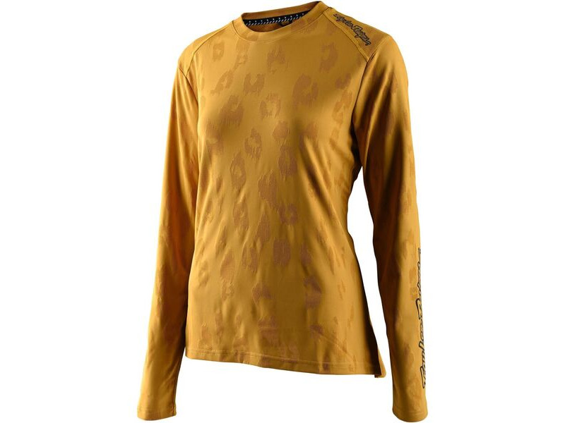 Troy Lee Designs Women's Lilium Long Sleeve Jersey Jacquard - Honey click to zoom image