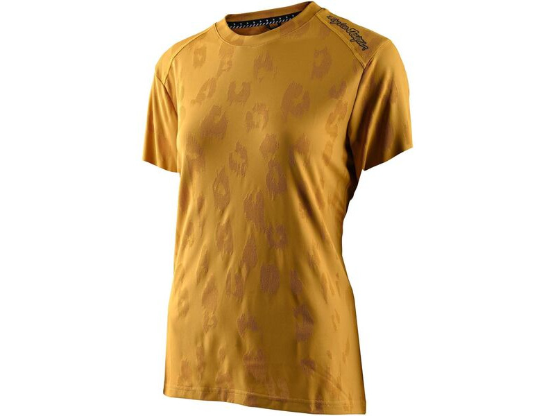 Troy Lee Designs Women's Lilium Short Sleeve Jersey Jacquard - Honey click to zoom image