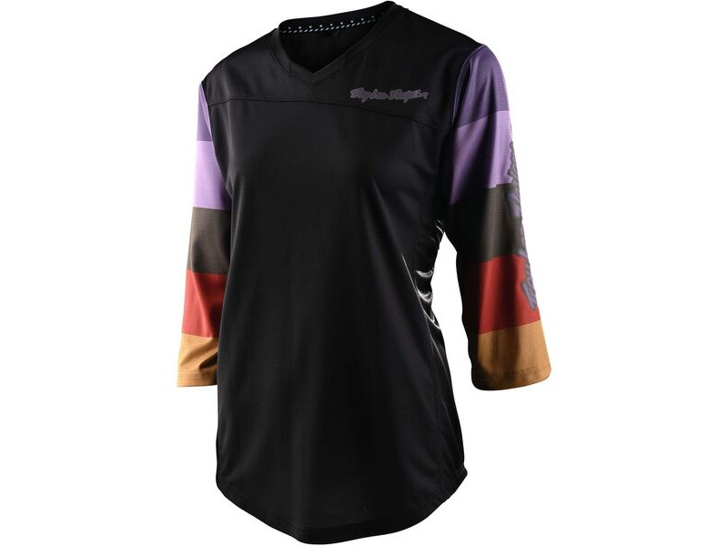 Troy Lee Designs Women's Mischief Jersey Rugby - Black click to zoom image
