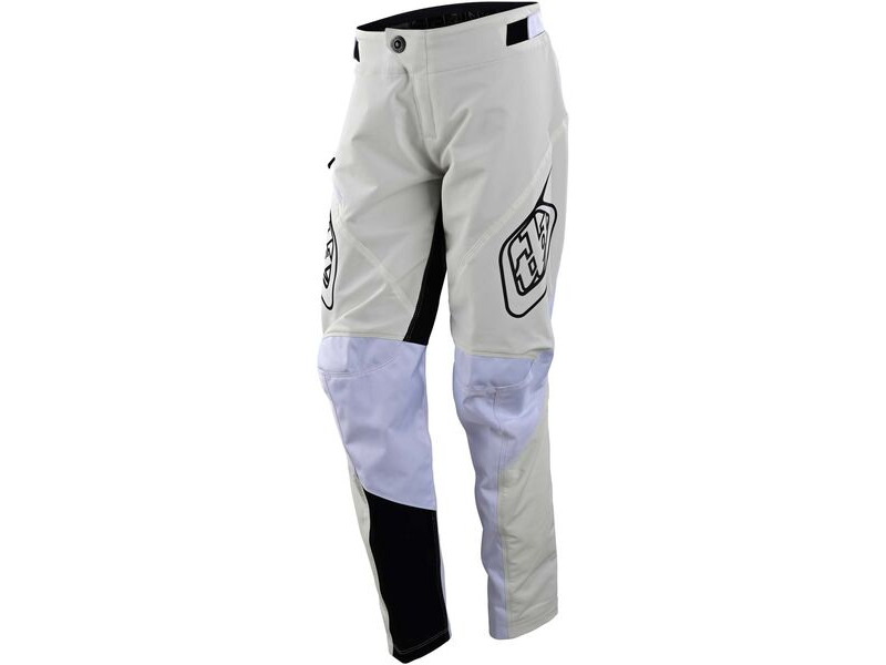 Troy Lee Designs Sprint Youth Trousers Solid - White click to zoom image
