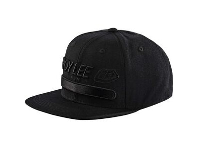 Troy Lee Designs 9Fifty Snapback Cap Drop In - Black/Reflective / One Size