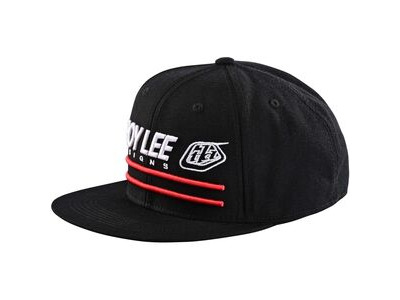 Troy Lee Designs 9Fifty Snapback Cap Drop In - Black/White / One Size