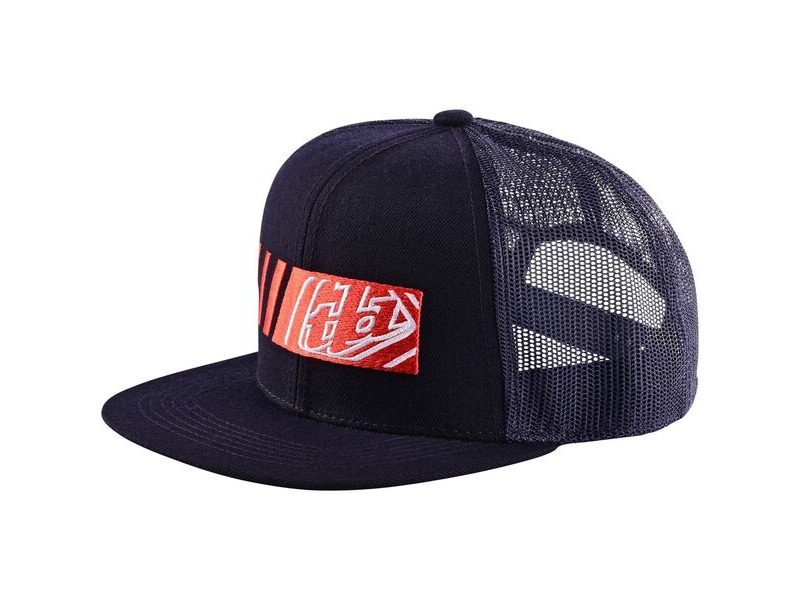 Troy Lee Designs 9Fifty Snapback Cap Icon - Navy / One Size click to zoom image