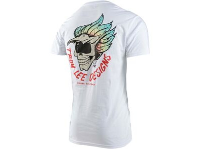 Troy Lee Designs Feathers Short Sleeve T-Shirt White