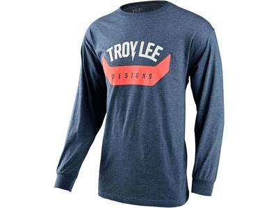 Troy Lee Designs Arc Long Sleeve T-Shirt Navy/Heather