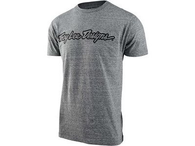 Troy Lee Designs Signature Short Sleeve T-shirt Ash/Heather