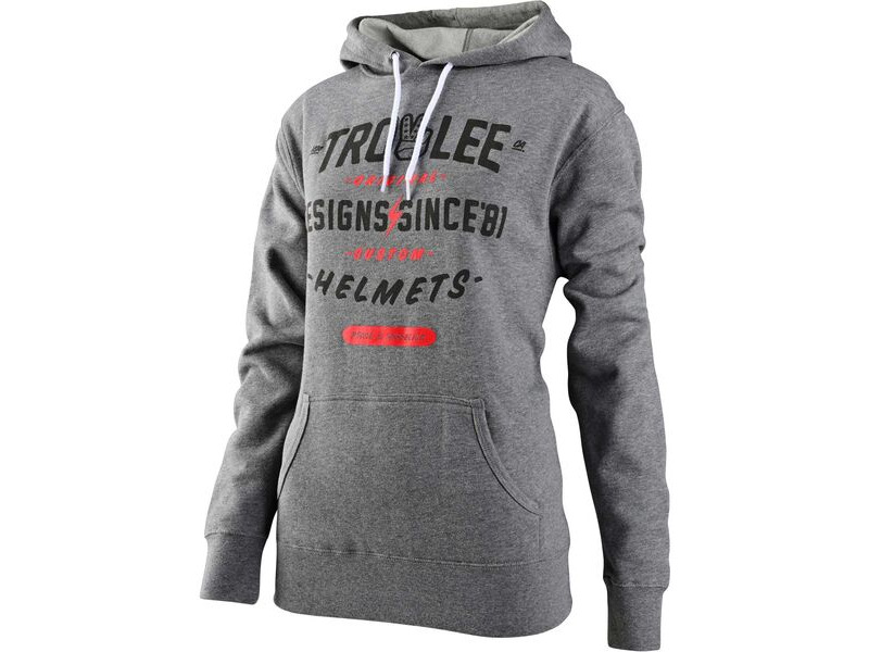 Troy Lee Designs Women's Roll Out Hoodie Deep Heather click to zoom image