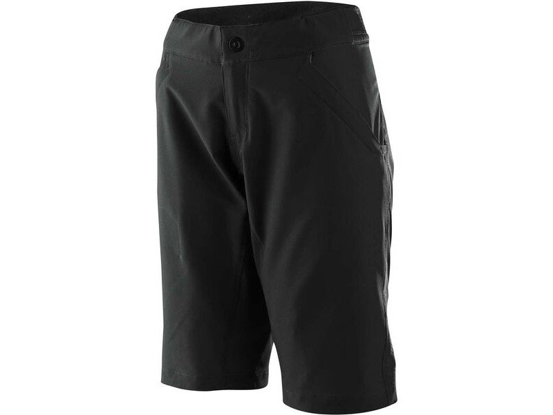 Troy Lee Designs Women's Mischief Shorts - Shell Only Black click to zoom image