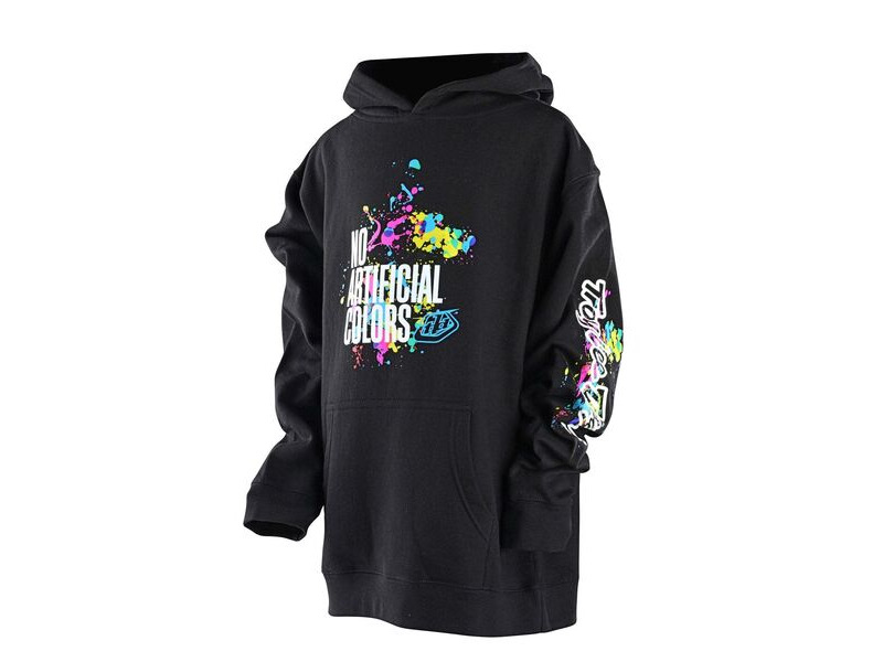 Troy Lee Designs 40th Holiday No Artificial Colors Kids Pullover Black click to zoom image
