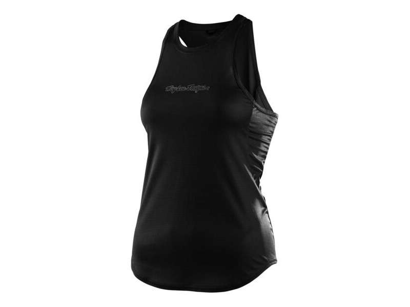 Troy Lee Designs Luxe Women's Tank Solid - Black click to zoom image