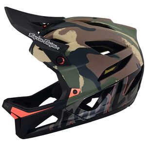 Troy Lee Designs Stage MIPS Helmet Signature Camo - Army Green