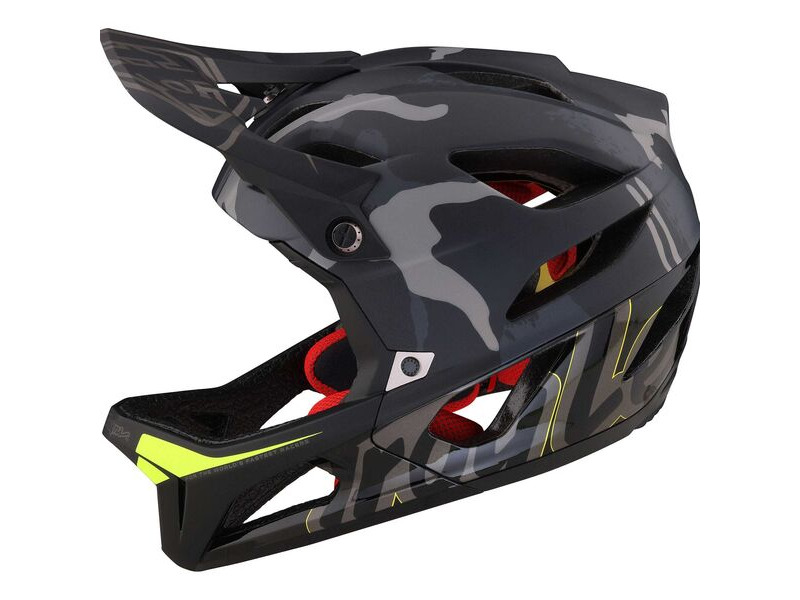 Troy Lee Designs Stage MIPS Helmet Signature Camo - Black click to zoom image
