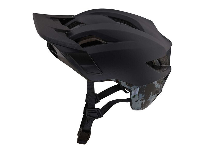 Troy Lee Designs Flowline SE MIPS Helmet Radian Camo - Black/Grey click to zoom image