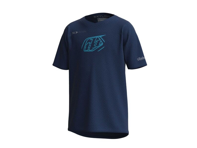 Troy Lee Designs Skyline Youth Jersey Iconic - Navy click to zoom image