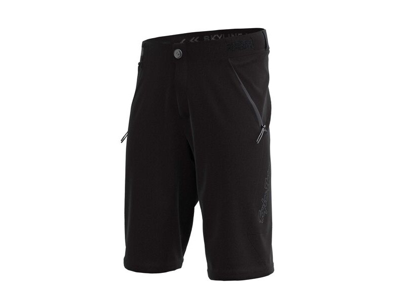 Troy Lee Designs Skyline Youth Shorts Mono - Black click to zoom image