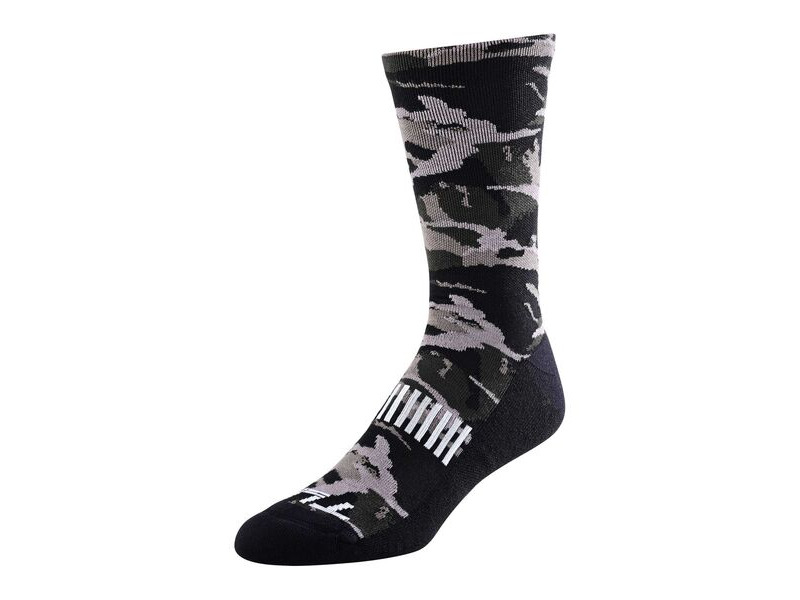 Troy Lee Designs Performance Socks Camo Signature - Black click to zoom image