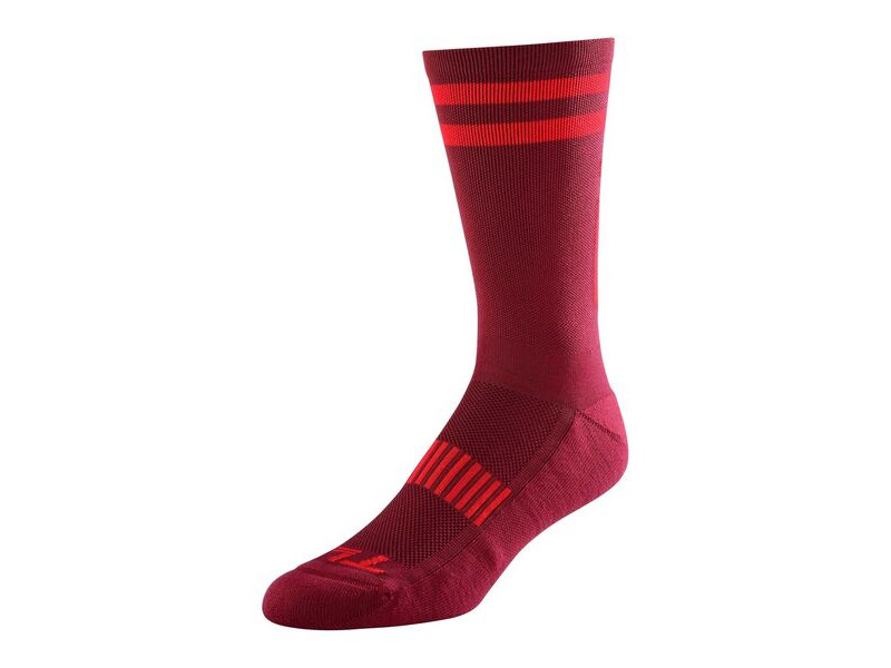Troy Lee Designs Performance Socks Speed - Oxblood click to zoom image