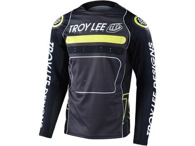 Troy Lee Designs Sprint Jersey Drop In - Black/Green