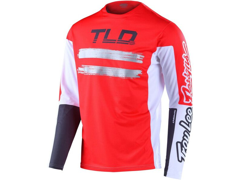 Troy Lee Designs Sprint Jersey Marker - Glo Red click to zoom image