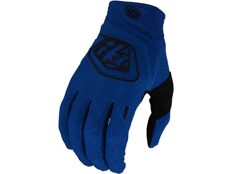 Troy Lee Designs Air Gloves - Plain Colours Solid - Blue click to zoom image