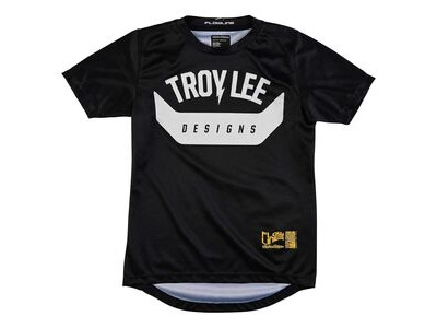 Troy Lee Designs Flowline Youth Short Sleeve Jersey Aircore - Black