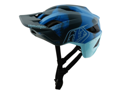 Troy Lee Designs Flowline SE MIPS MTB Helmet Badge Camo Blue