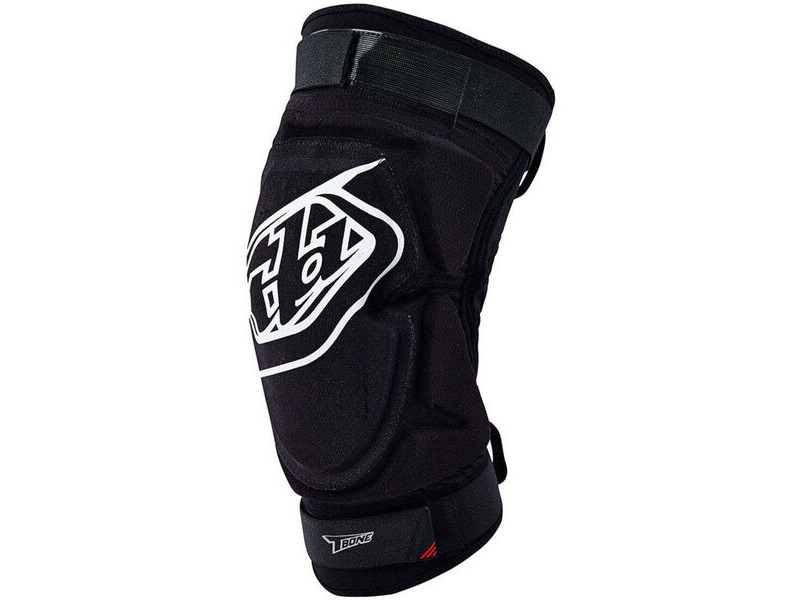 Troy Lee Designs T-Bone Lightweight Knee Guards Black click to zoom image