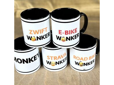 Cannock Chase Cycle Centre Strava W*nker Mug click to zoom image