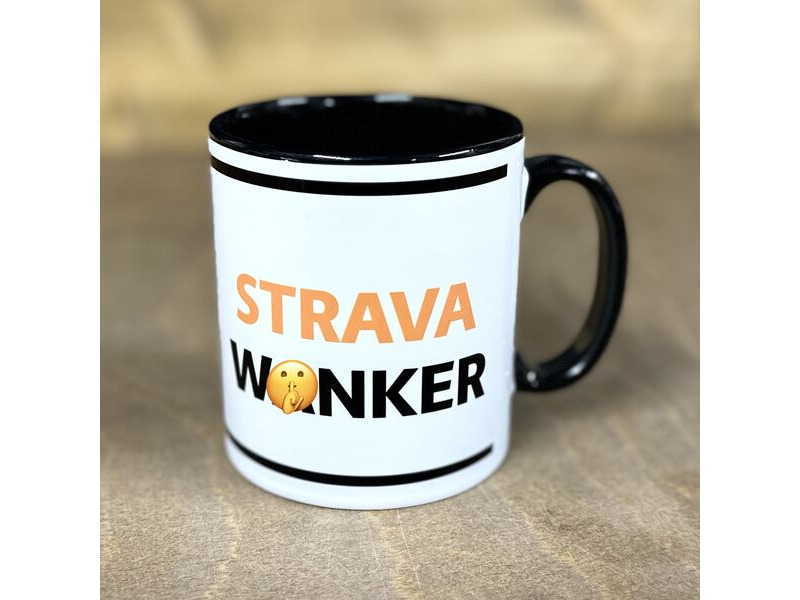 Cannock Chase Cycle Centre Strava W*nker Mug click to zoom image