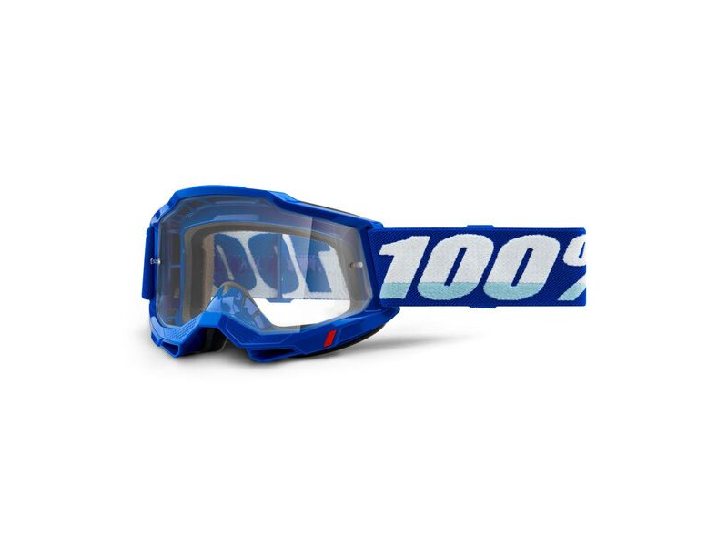 100% Accuri 2 Goggle Blue / Clear Lens click to zoom image