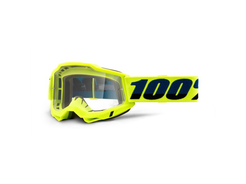 100% Accuri 2 Goggle Yellow / Clear Lens click to zoom image