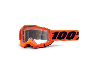 100% Accuri 2 Goggle Orange / Clear Lens