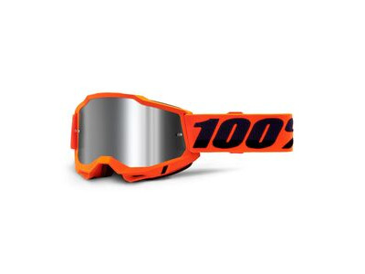 100% Accuri 2 Goggle Orange / Silver Mirror Lens